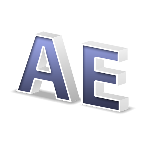 After Effects CS3 Text Only Icon 512x512 png